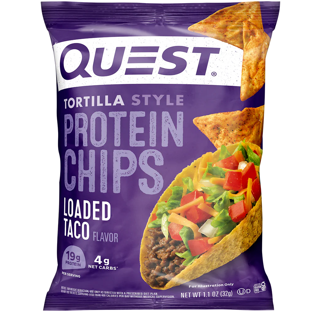 Loaded Taco Tortilla Style Protein Chips