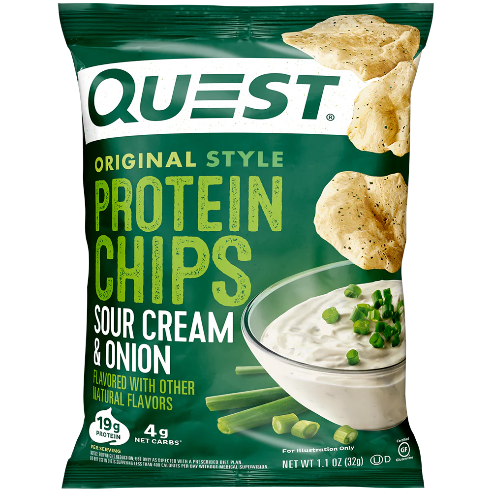Sour Cream and Onion Original Style Protein Chips