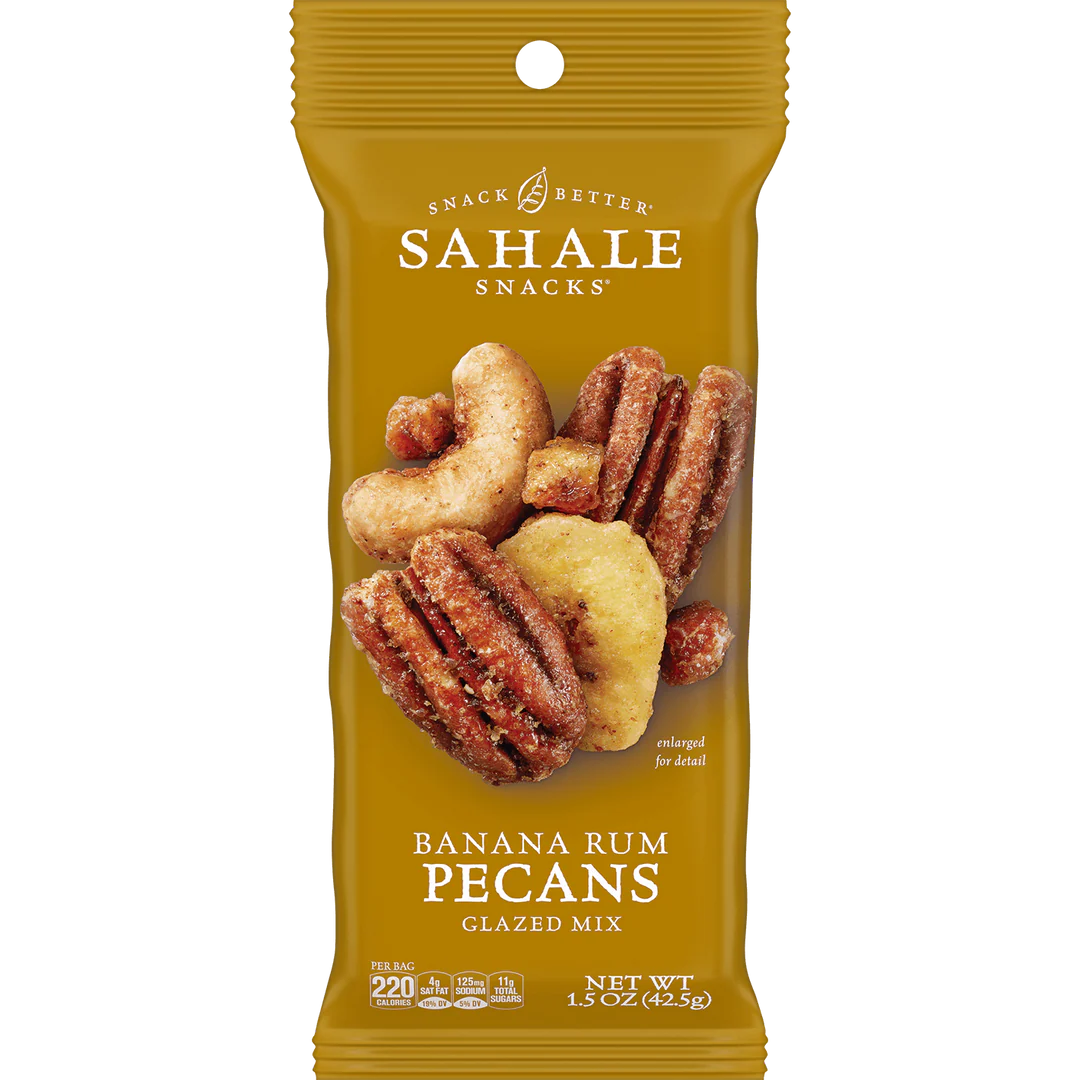 Banana Rum Pecans Glazed Mix