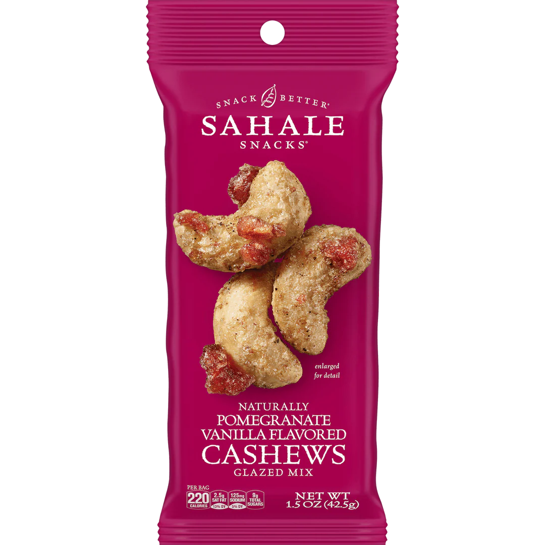 Pomegranate Vanilla Cashews Glazed Mix