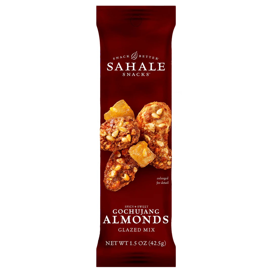 Spicy And Sweet Gochujang Almonds Glazed Mix
