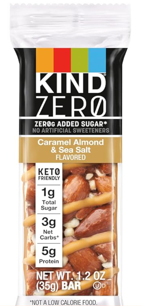 Zero Caramel Almond And Sea Salt