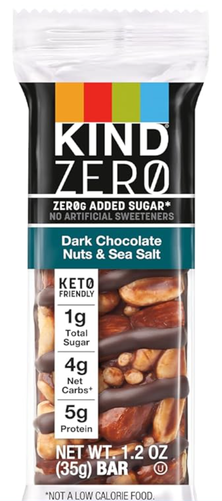 Zero Dark Chocolate Nuts And Sea Salt