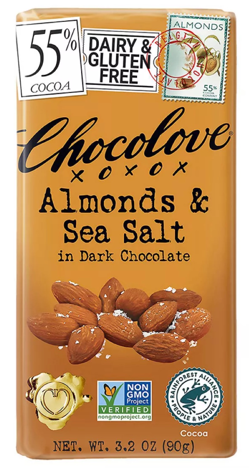 Dark Chocolate Almonds And Sea Salt