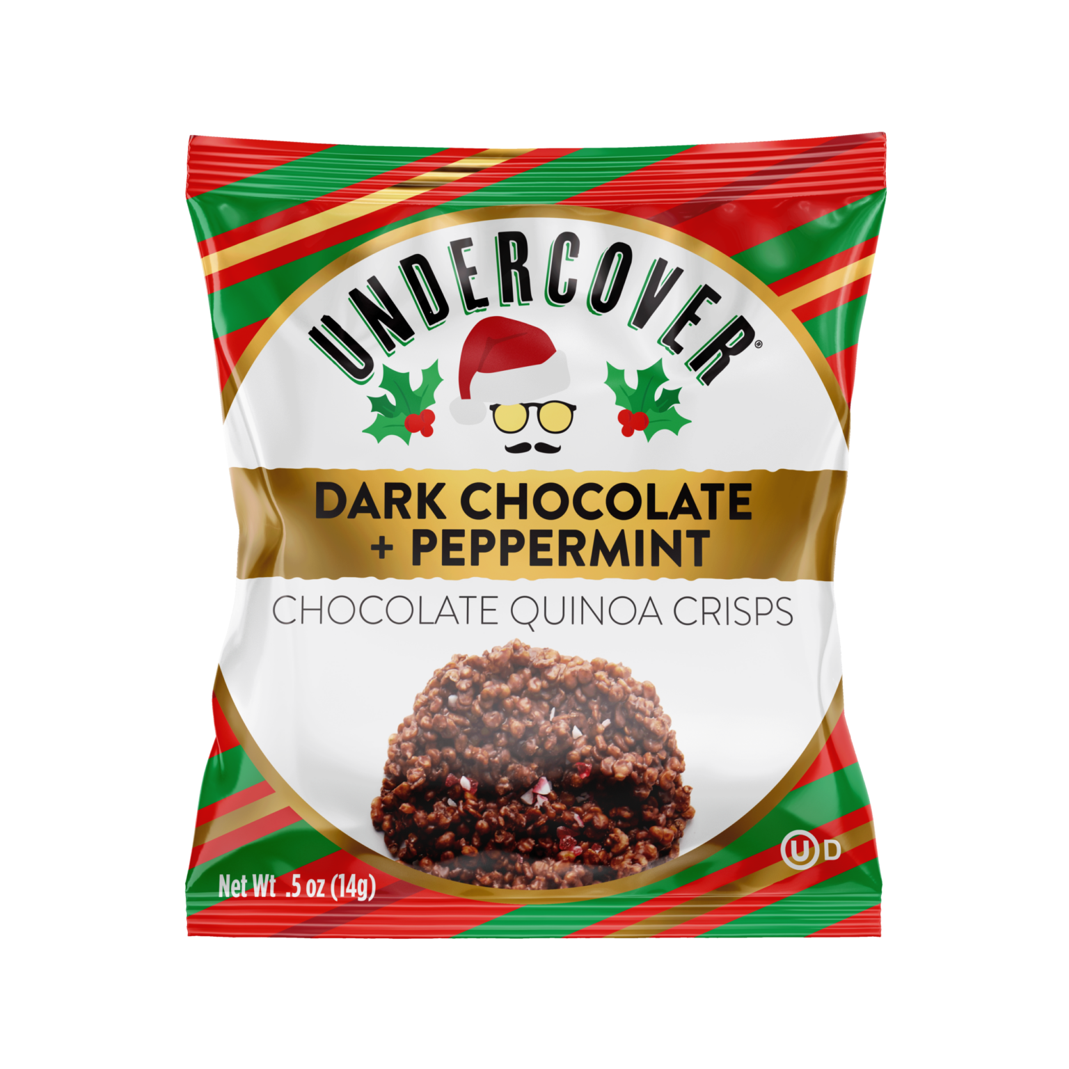 Dark Chocolate And Peppermint Quinoa Crisps